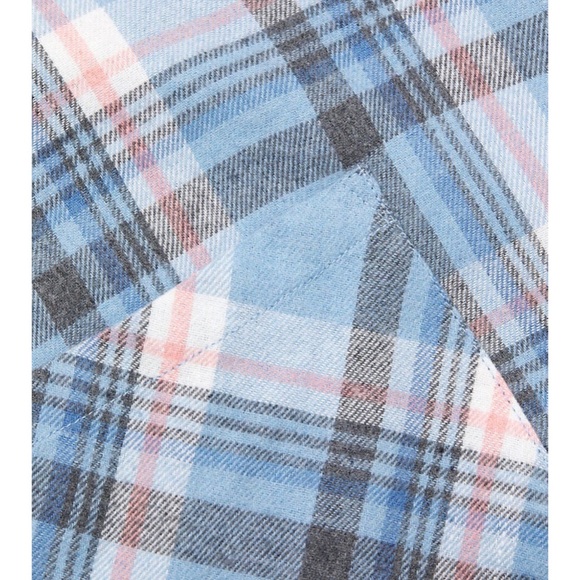 Free People Sunday Morning Sleep Shirt in Pale Blue Combo. Size S. NWOT - Picture 6 of 6